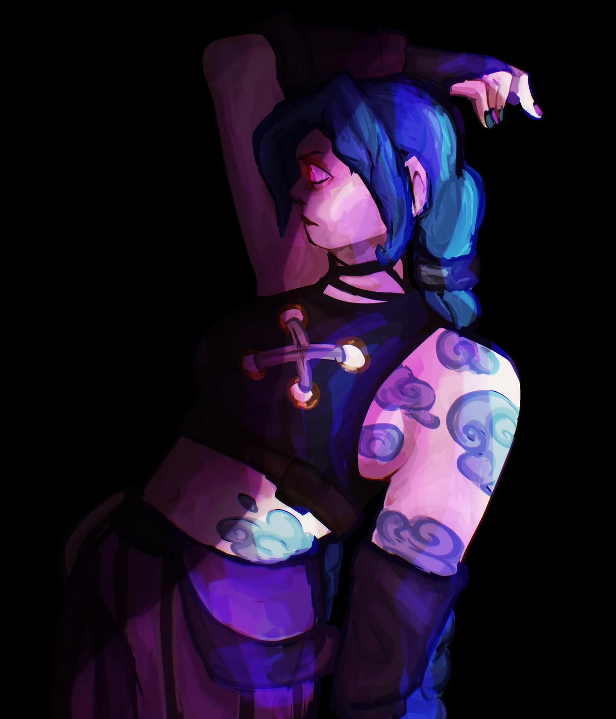 Jinx fanart | Arcane netflix series